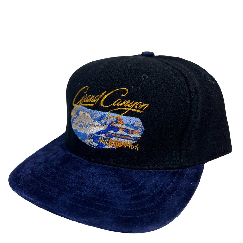 Vintage Grand Canyon National Park Snapback Hat Black